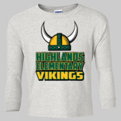 Helmet - Ultra Cotton™ Youth Long Sleeve T-Shirt