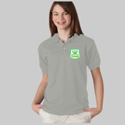 Small Badge  - DryBlend® Youth Jersey Polo